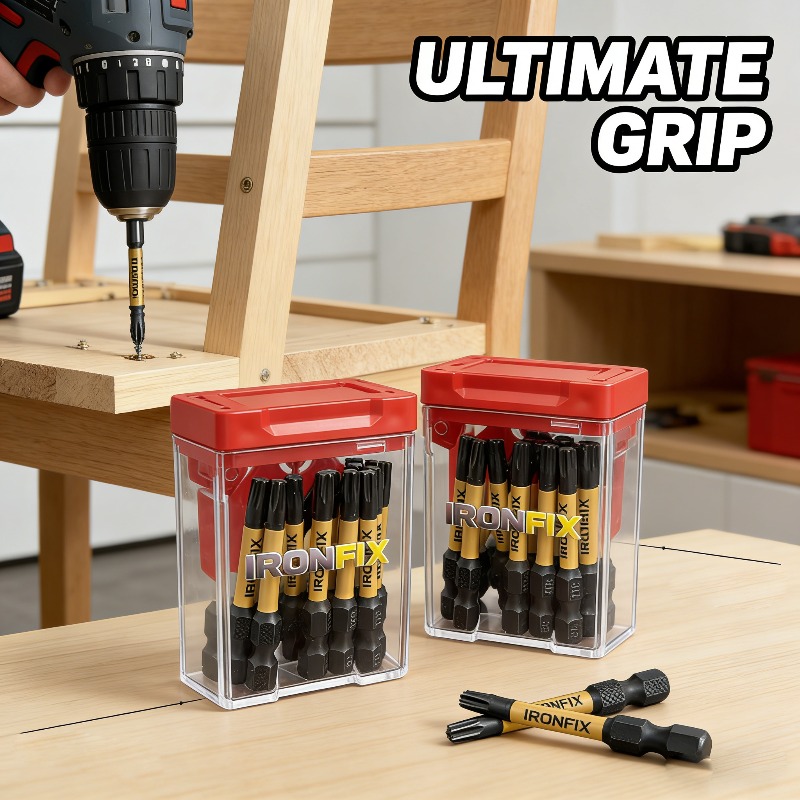 Drill Bits - 高品質な20個入りT25ドライバービットセット。電動ドリルやドライバー用工具キット、収納ボックス、ハードウェアアクセサリーとして最適。