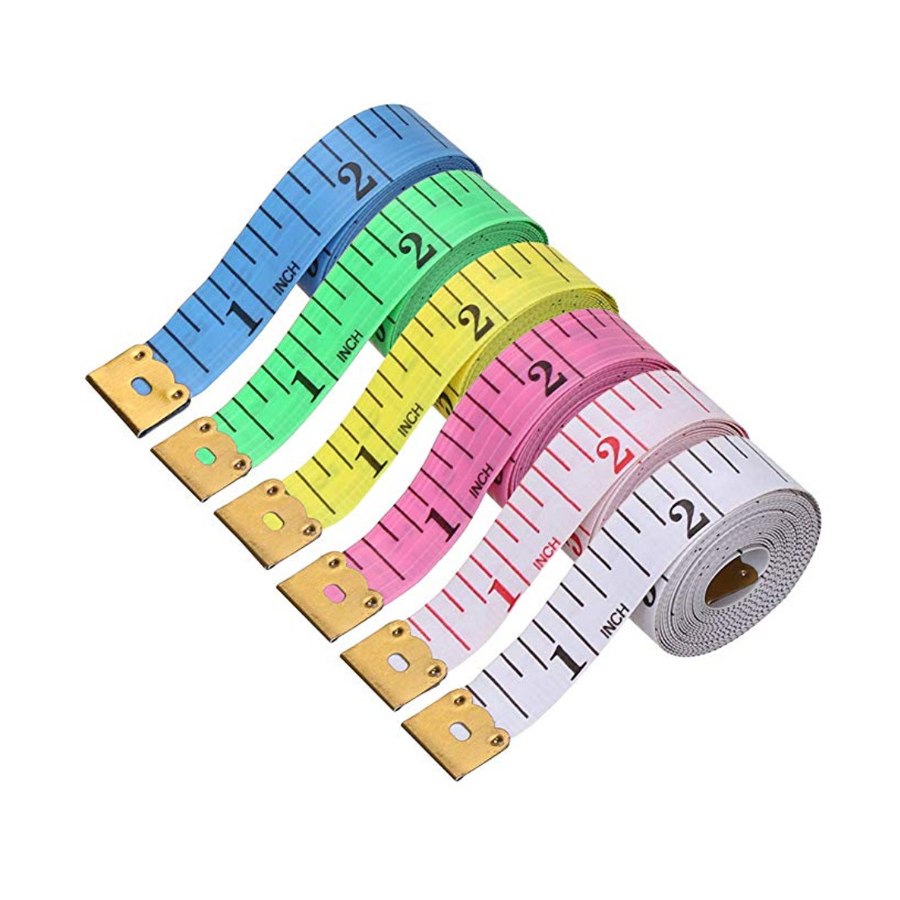 Tape Measure - 1/5/10 個 150 センチメートル/60 インチソフトボディ測定定規テーラーテープメジャー センチメートルメーター縫製測定テープ