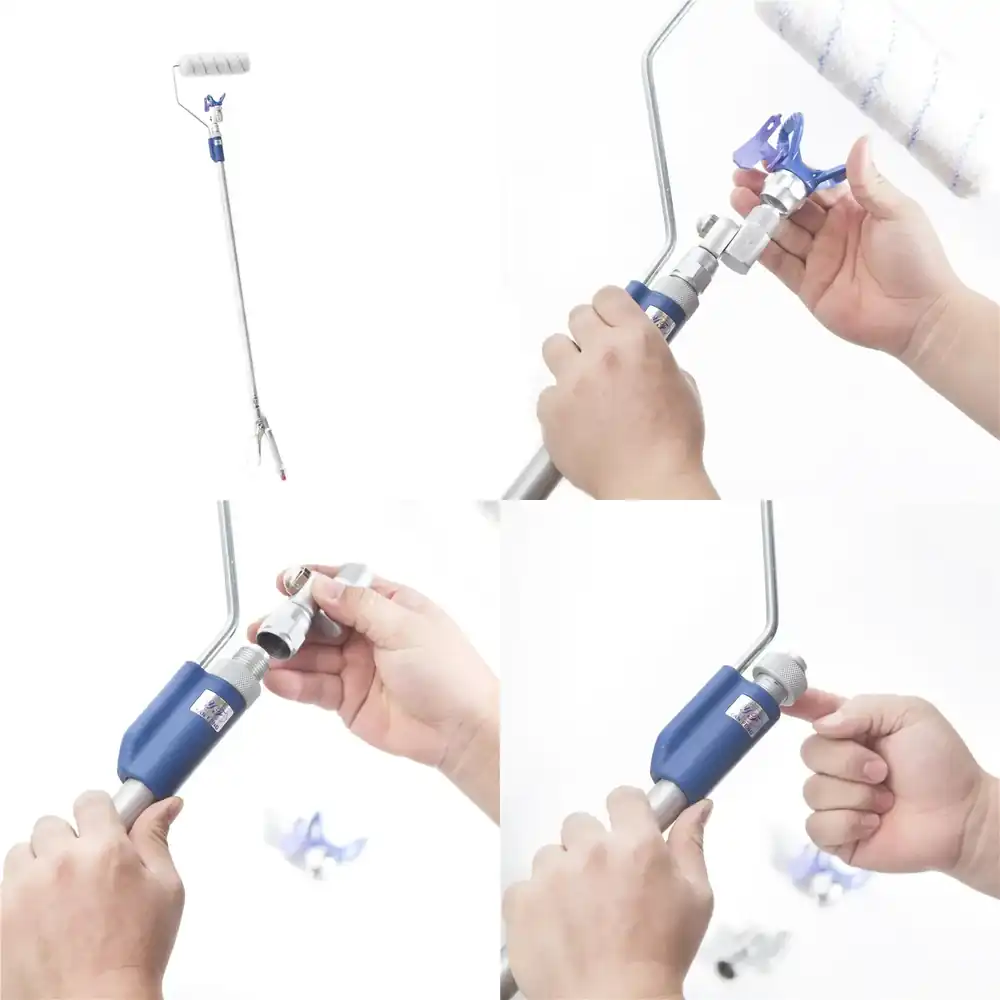 Paint Brush - ジェットローラー ペイントローラーブラシ 244271 90cm固定延長圧力ローラー付き