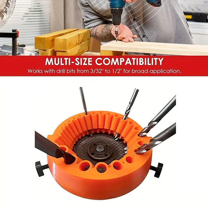 新しい【2～13mm多目的ドリルビットシャープナー、電動ドリ - Drill Bits のレビューと価格