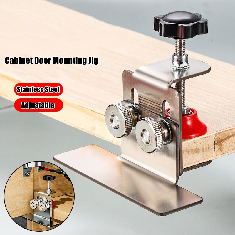 調整可能なキャビネットドア取り付け治具、家具組み立ておよび木 - Cabinet Hinges のレビューと価格