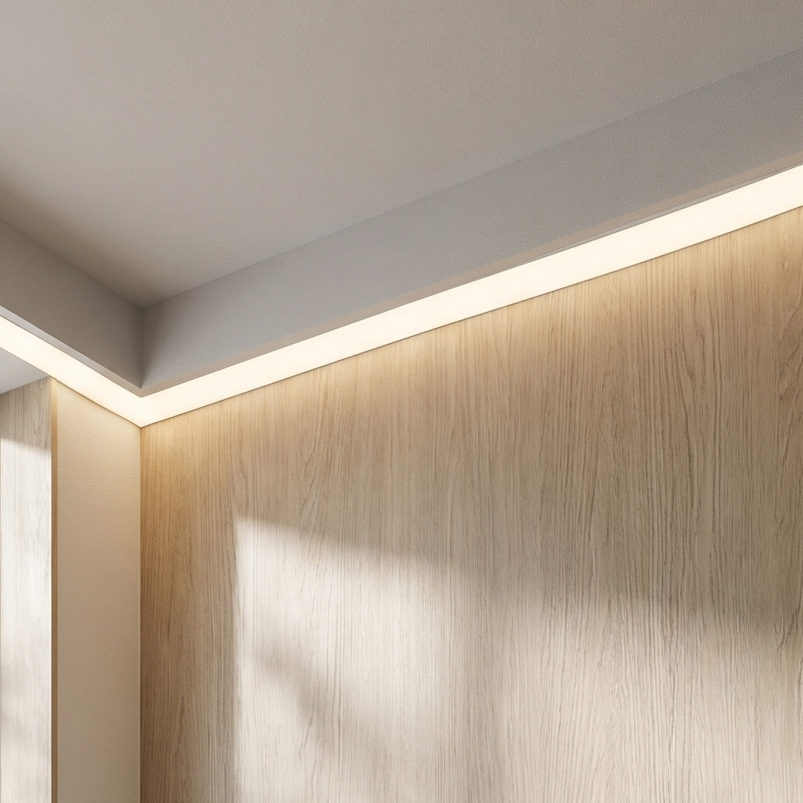 48インチLEDストリップライト用拡散チャンネル、半透明パネ - Led Strip Lights のレビューと価格