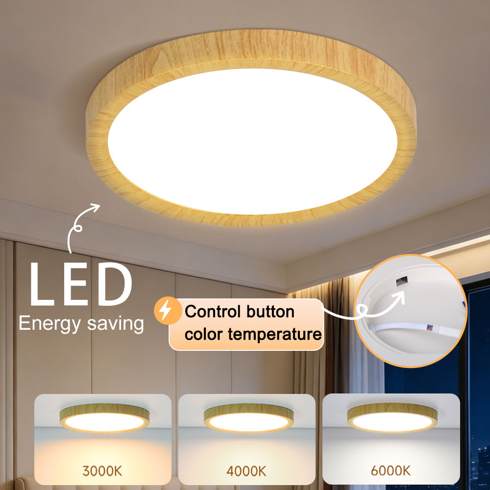 超薄型LEDシーリングライト 220V 寝室用ランプ LED - Light Switch のレビューと価格