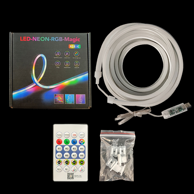 高輝度RGB LEDネオンストリップライト。防水仕様で、柔軟 - Led Strip Lights のレビューと価格