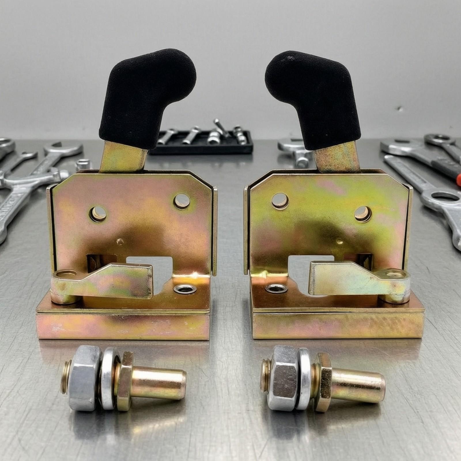 亜鉛鋼製のロック本体とレバーハンドルを備えた、建設車両のドア - Door Lock のレビューと価格