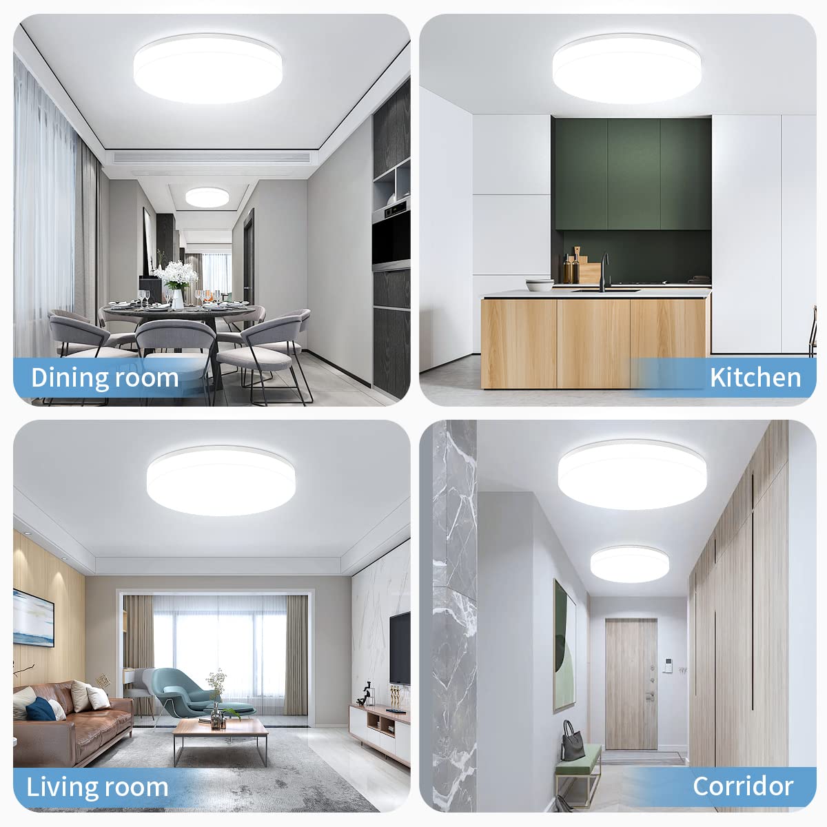 Iralan-ニュートラルシーリングライト,廊下,トイレ,ク - Light Switch のレビューと価格