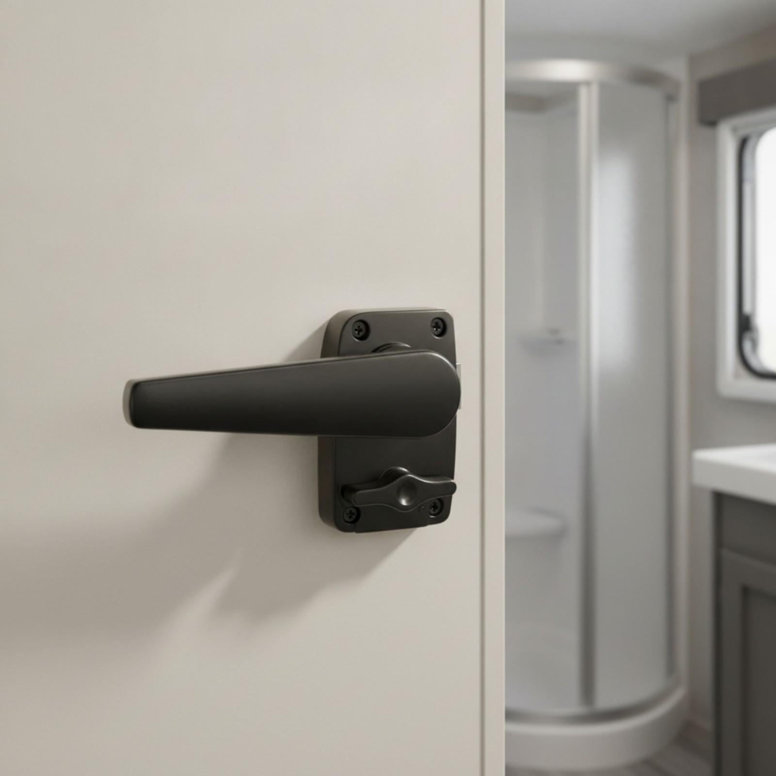 キャンピングカー用トイレドアロック。滑らかなABS製ハンドル - Door Lock のレビューと価格